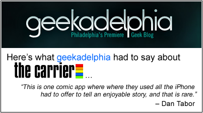 Geekadelphia review of The Carrier